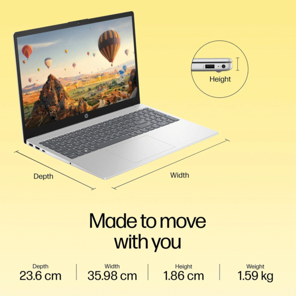 HP Laptop 35.6 cm (14) 15-FC0389AU - Image 3
