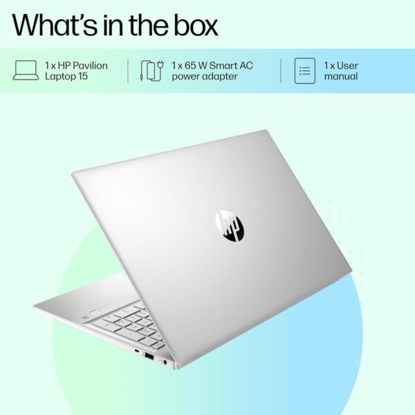 HP Pavilion 39.6 cm (15.6) Laptop 15-eg3027TU - Image 2