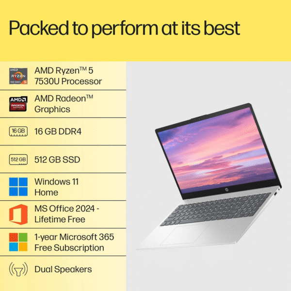 HP Laptop 35.6 cm (14) 15-FC0389AU - Image 6